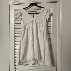 Short White Dress- Engagement Photos!